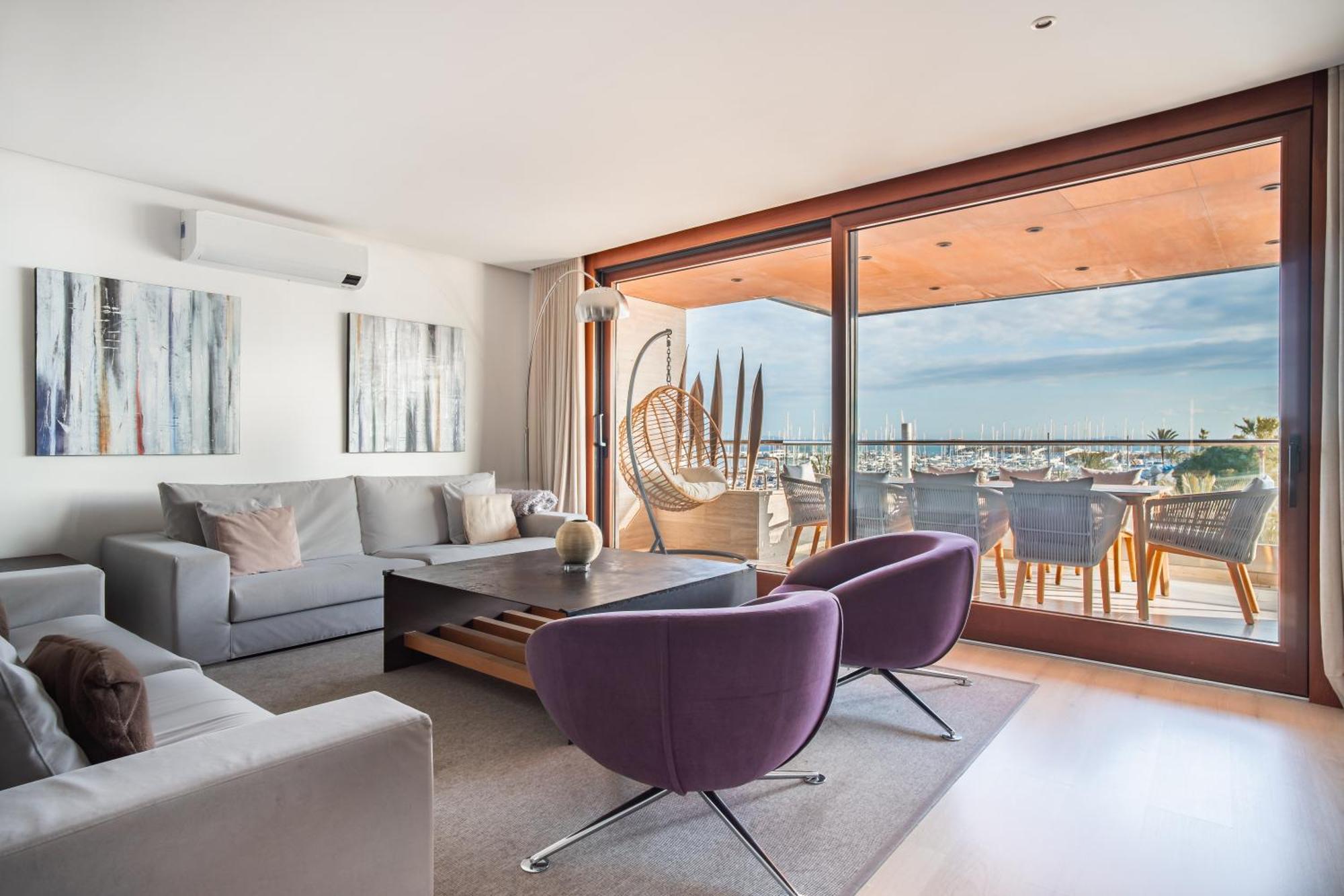 Luxury Sea View Apartment In Puerto De Alcudia Ngoại thất bức ảnh